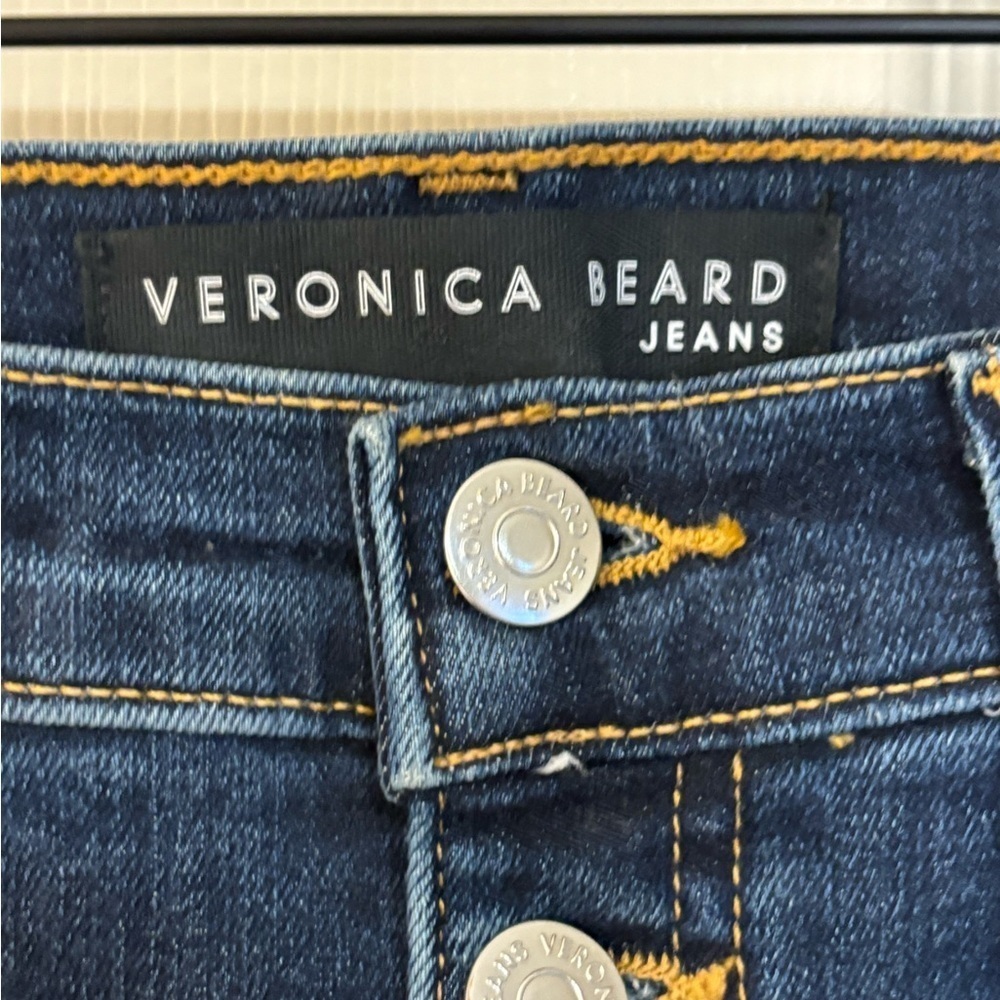 Veronica Beard Carolyn Baby Boot Jeans | Tailored Designer Bootcut Denim | Size - Picture 7 of 10